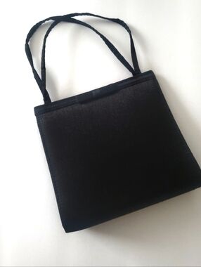HATO HASI Vintage Elegant Black Women's Evening Handbag